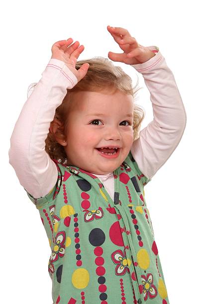 istock Cute Kid Girl Cheering 92093996