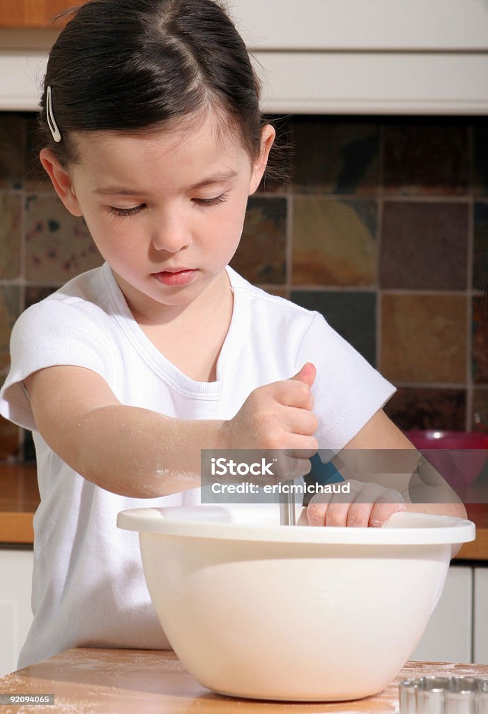 De cozinhar - Royalty-free Criança Foto de stock