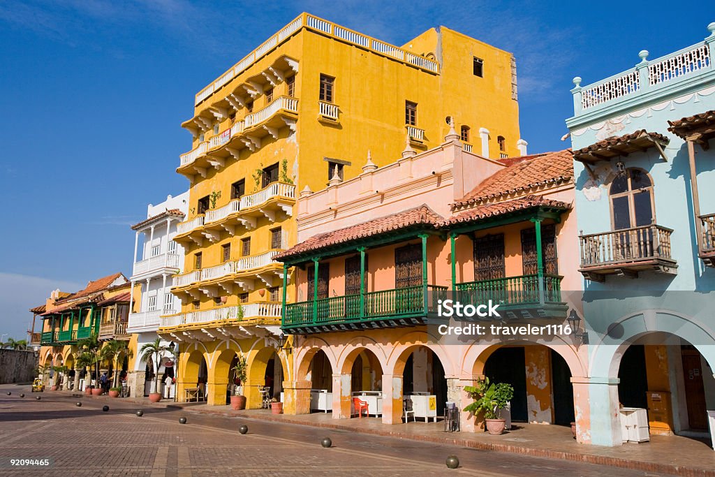 Cartagena w Kolumbii - Zbiór zdjęć royalty-free (Cartagena de Indias - Kolumbia)