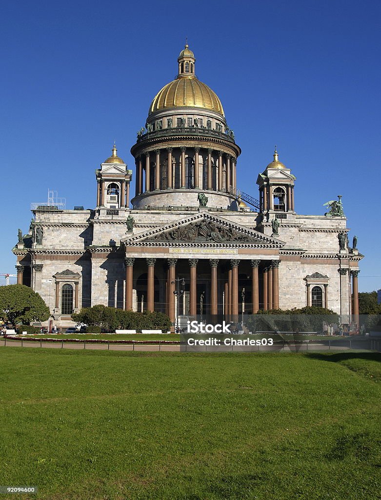 Sobór św. Izaaka, Sankt Petersburg, Rosja - Zbiór zdjęć royalty-free (Architektura)