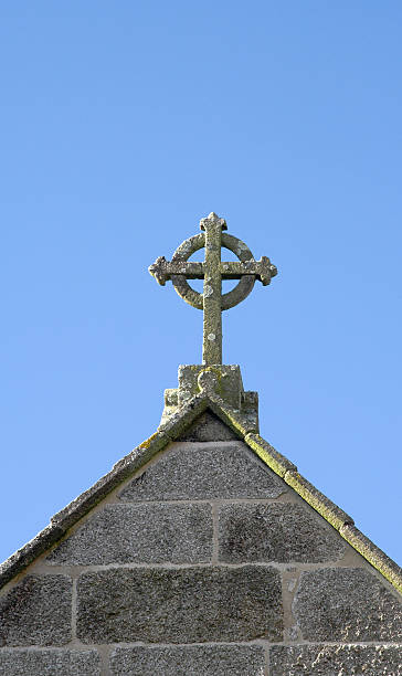 istock Cross On Church Roof 92094602