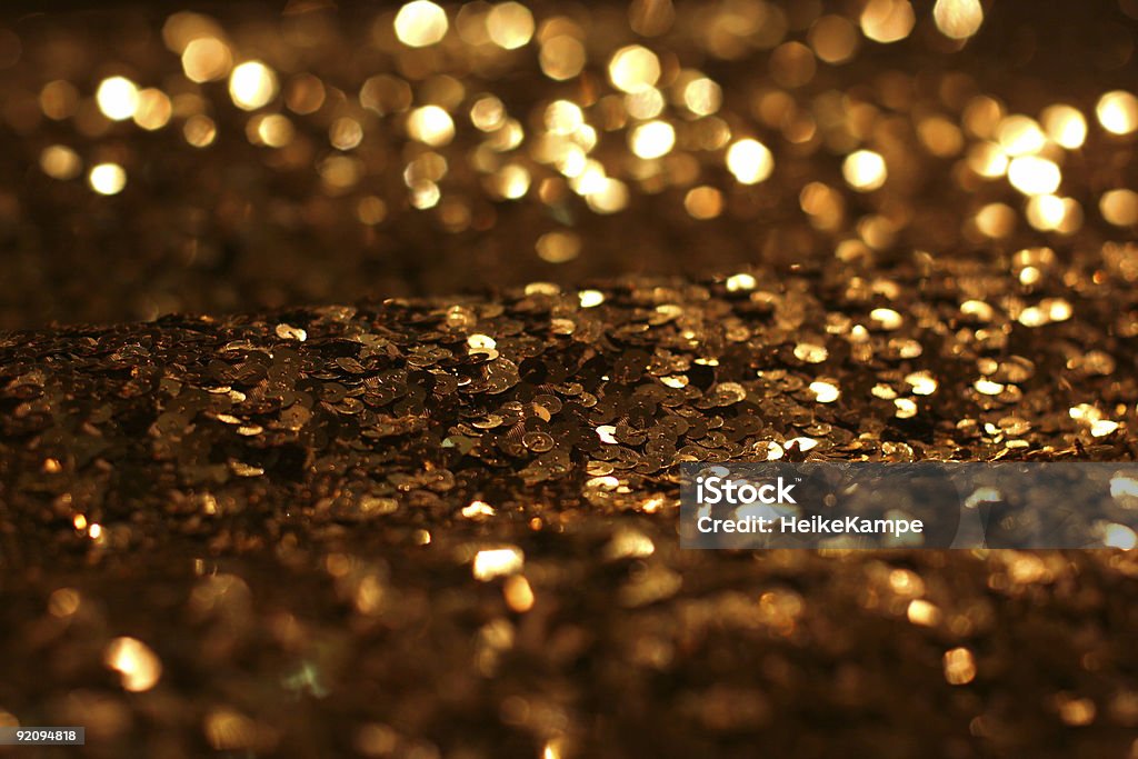 Luzes de Ouro - Royalty-free Abstrato Foto de stock