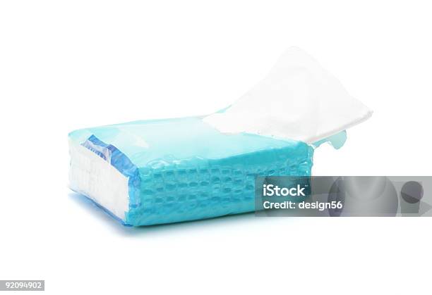 Pack Of Tissue Paper Stock Photo - Download Image Now - Handkerchief, Facial Tissue, Package