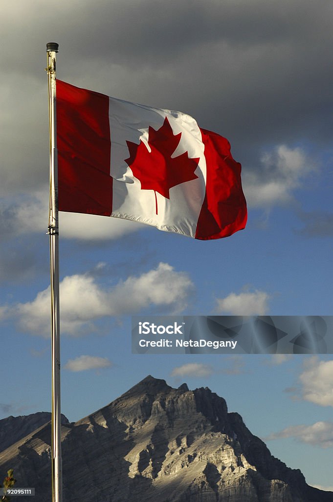 Bandeira Canadense - Foto de stock de Bandeira Canadense royalty-free
