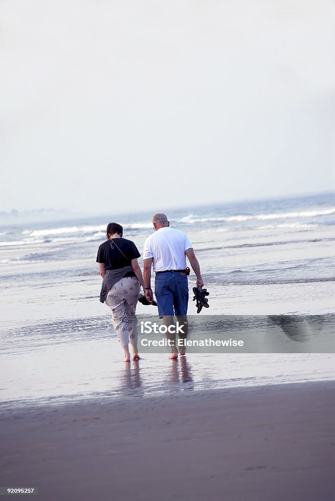 Casal de Praia - Royalty-free Adulto Foto de stock