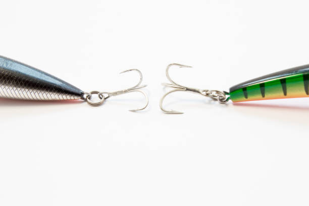 Tail Parts Of Hard Fishing Lures Jerkbaits Or Crankbaits With