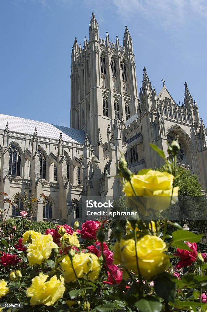 National Cathedral  Architecture Stock Photo