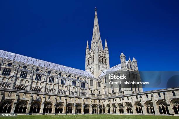 Norwich Cathedral Stock Photo - Download Image Now - Norwich - England, Cathedral, Norman Style