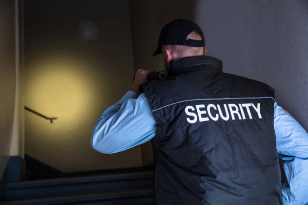 istock Close-up Of Male Security Officer 920982100