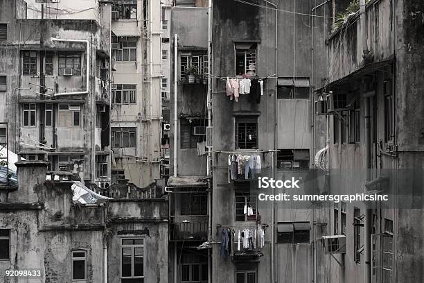 Foto de Gueto e mais fotos de stock de Habitação Pública - Habitação Pública, Abandonado, Acabado