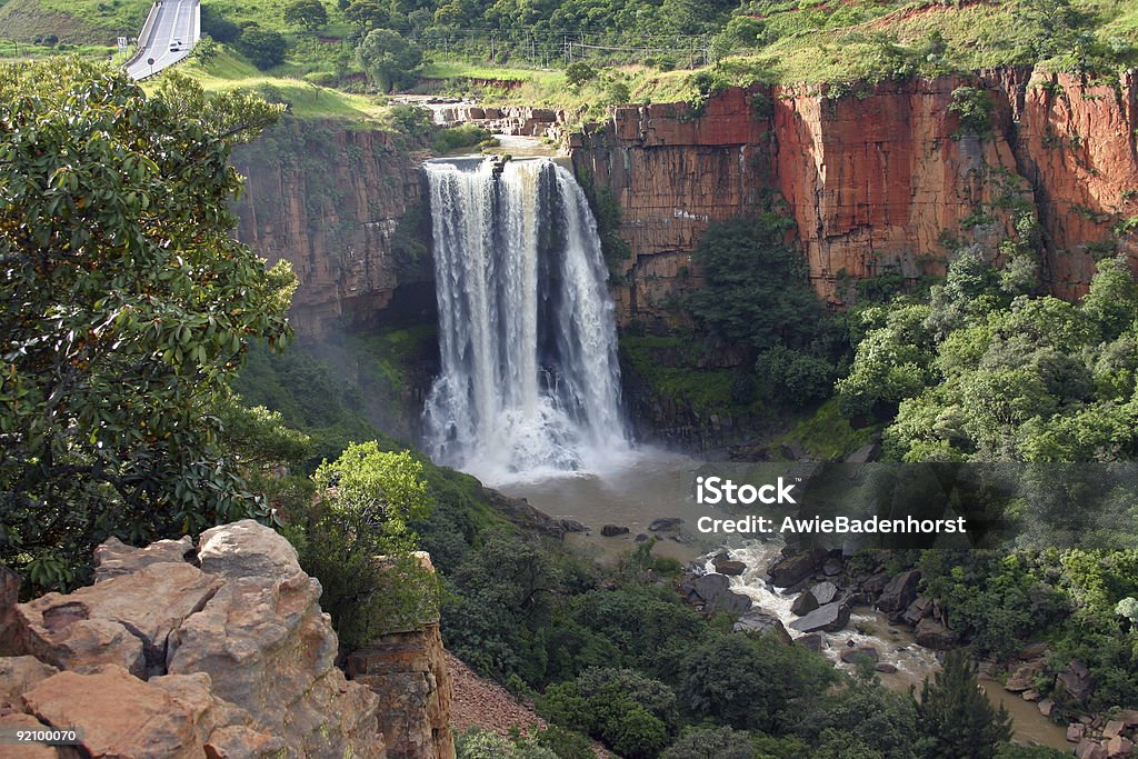 Река Elands Водопад в Мпумалангой, Южная Африка - Стоковые фото ЮАР роялти-фри