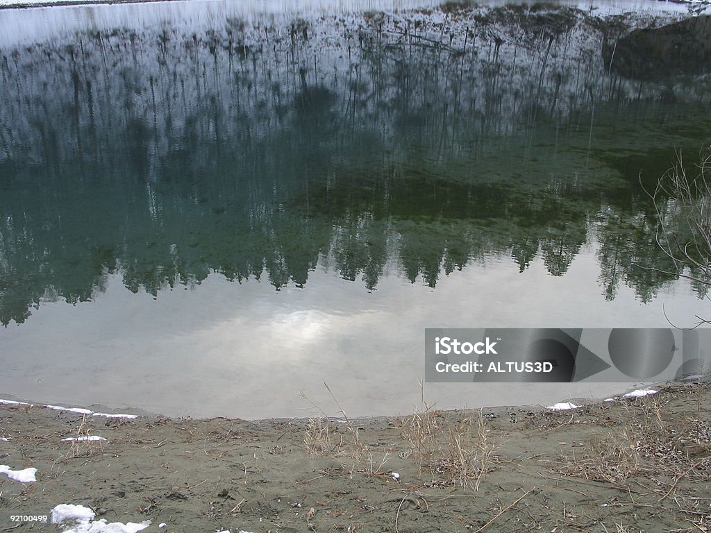 Lago - Foto de stock de Acantilado libre de derechos