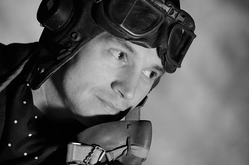 WW2 RAF piloto photo