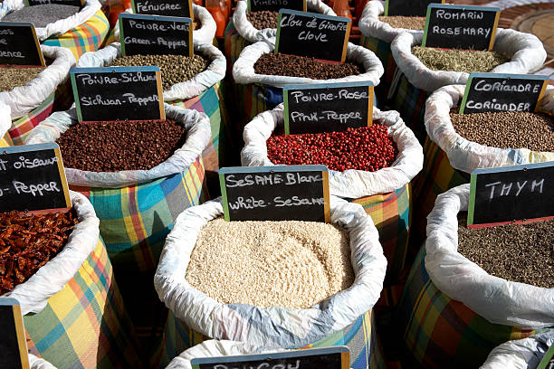 istock Different bags of spices for sake 92100581