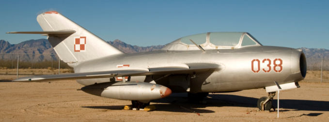 Polish Mig 15UT from the PIMA Air and Space Museum in Arizona.