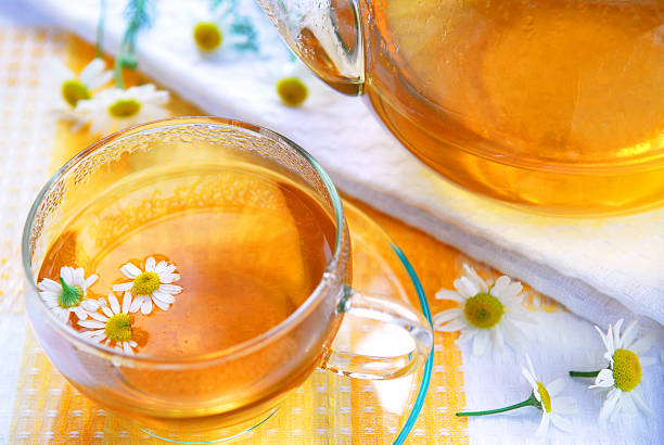Camomile tea  sooth stock pictures, royalty-free photos & images
