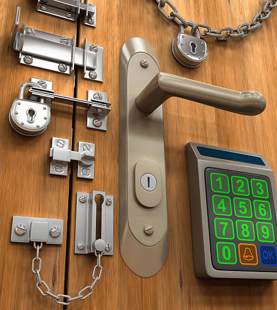 Security Concept  latch photos stock pictures, royalty-free photos & images