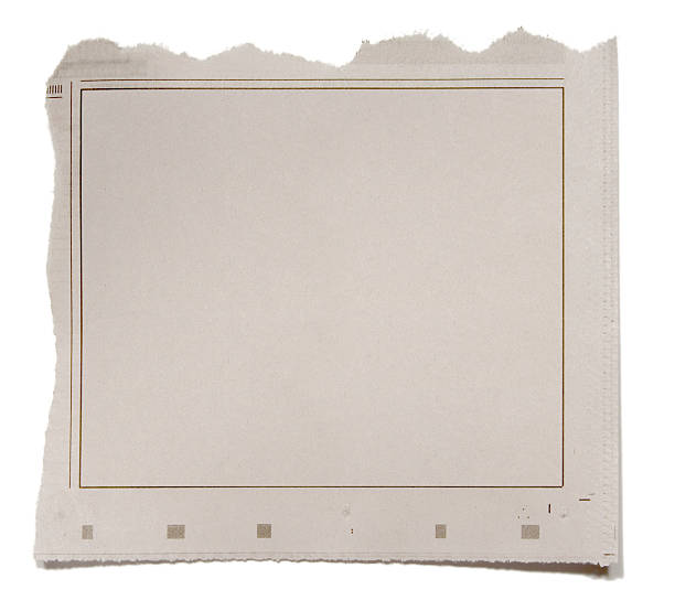 Newspaper Frame Torn piece of newspaper for background. article photos stock pictures, royalty-free photos & images