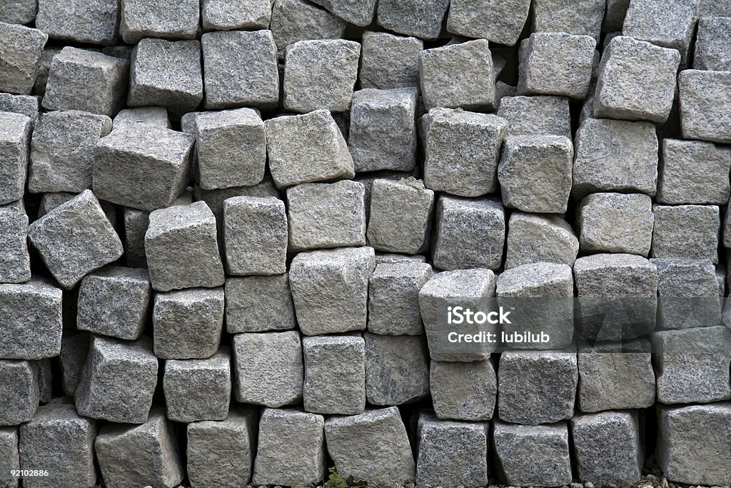 Muitos cobblestones close-up - Royalty-free Fotografia - Imagem Foto de stock