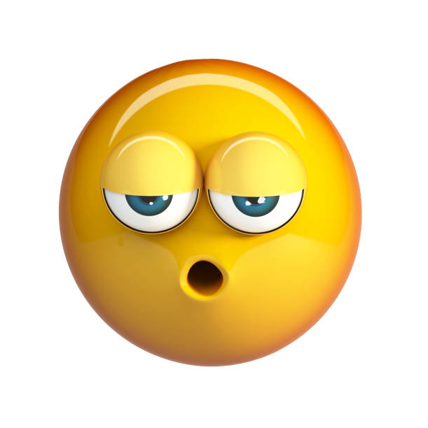 istock Sleeping emoji, Tired emoticon. 921029722