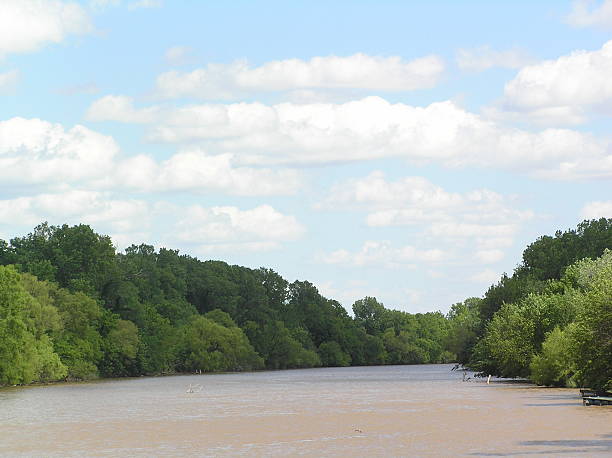 River Runs Through It stock photo