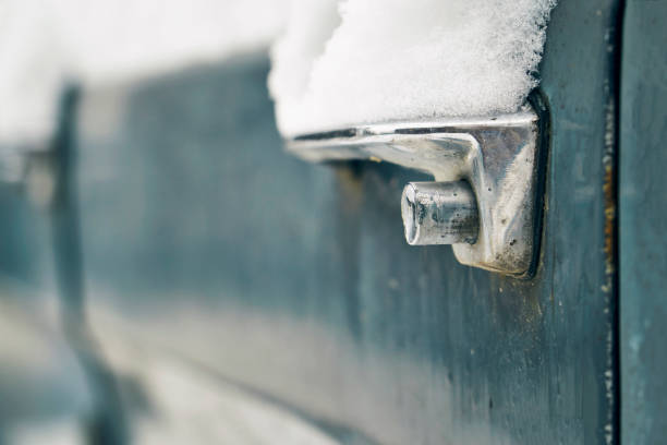 istock Handle of Russian vintage car 921035902