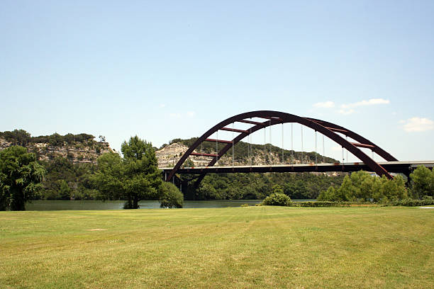 Austin 360 Bridge stock photo