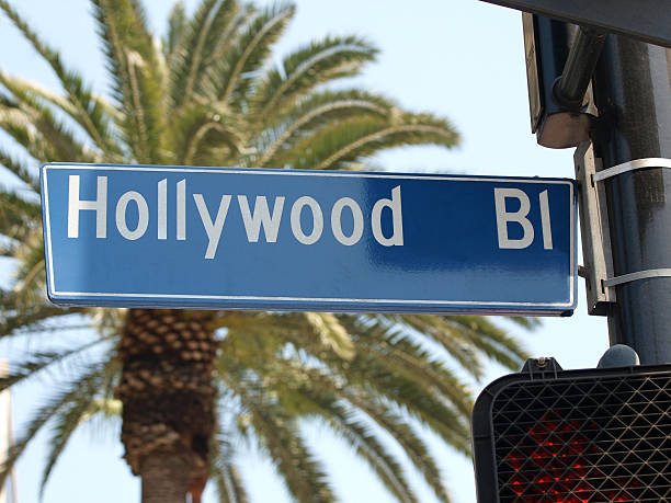 istock Hollywood Blvd Street Sign 92104703