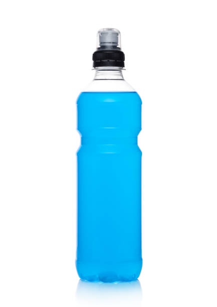 istock Bottle of hydro sport energy drink on white 921048450