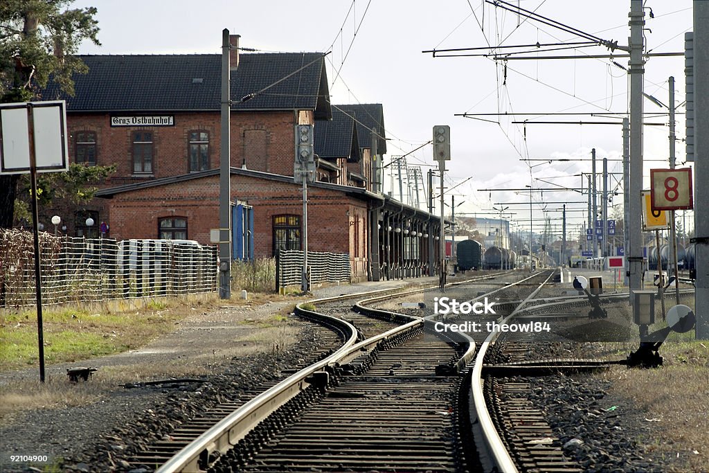 Ostbahnhof Graz - Foto de stock de Graz royalty-free