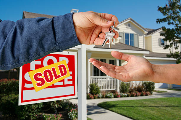 istock Handing Over the Keys to A New Home 92104988