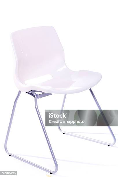 Chair Stock Photo - Download Image Now - Chair, Plastic, White Color