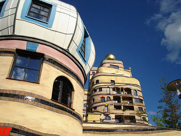 Even more of the colorful house  hundertwasser haus in vienna austria stock pictures, royalty-free photos & images