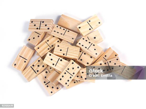 Dominoes Stock Photo - Download Image Now - Chaos, Color Image, Domino