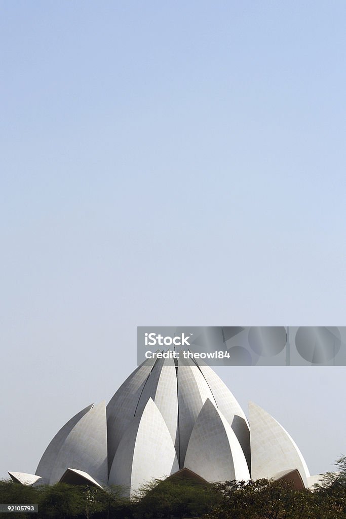 Lotus Tempel von Neu-Delhi, Indien - Lizenzfrei Lotustempel - Neu-Delhi Stock-Foto