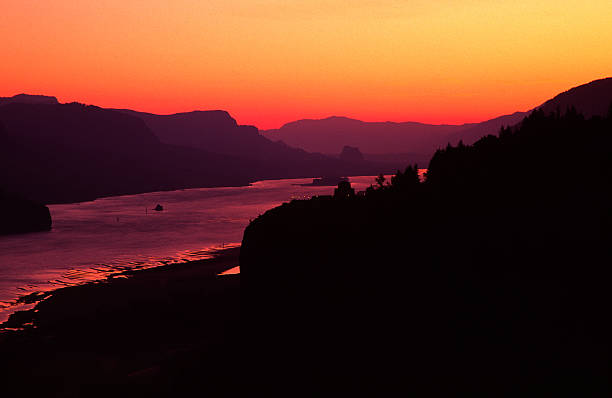 Columbia River Gorge Sonnenaufgang – Foto