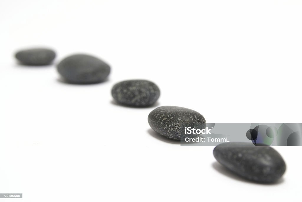 Des pierres de gué partie granit - Photo de Caillou libre de droits