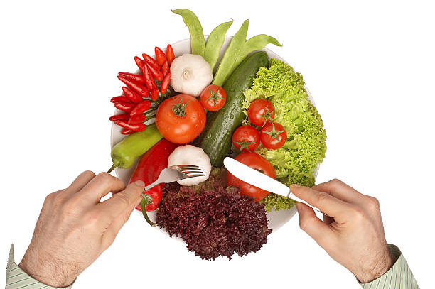 istock healthy meal with clipping path - Mahlzeit 92107093