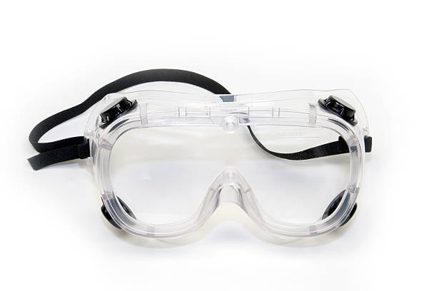 Isolated image of safety goggles Safety Goggles protective eyewear stock pictures, royalty-free photos & images