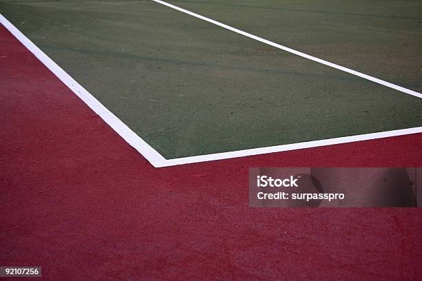 Foto de Quadra De Tênis e mais fotos de stock de Tênis - Esporte de Raquete - Tênis - Esporte de Raquete, Wimbledon, Aberto