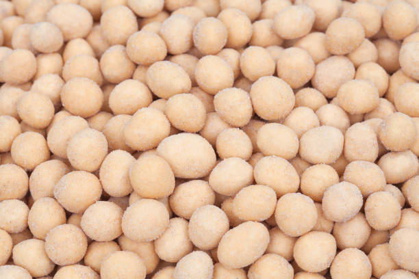 istock Close up pile of beans snack, background. 921081436