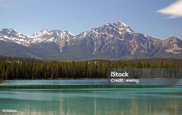 Incontaminata Lago Di Montagna Blu Verde - Fotografie stock e altre immagini di Ambientazione esterna - Ambientazione esterna, Composizione orizzontale, Fotografia - Immagine