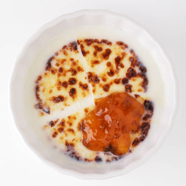 istock Leipajuusto Cheese in milk with cloudberry jam 921086032