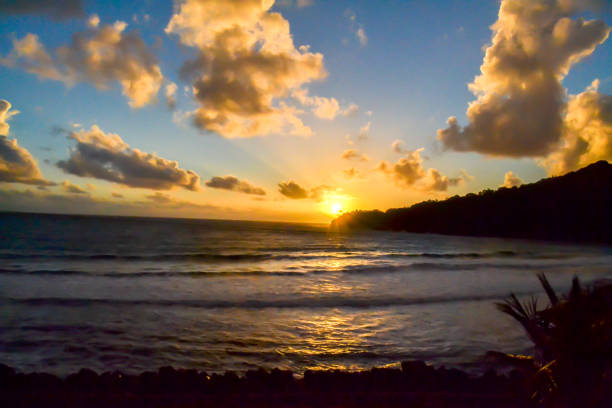 Dominica Caribbean Island Sunset Destination