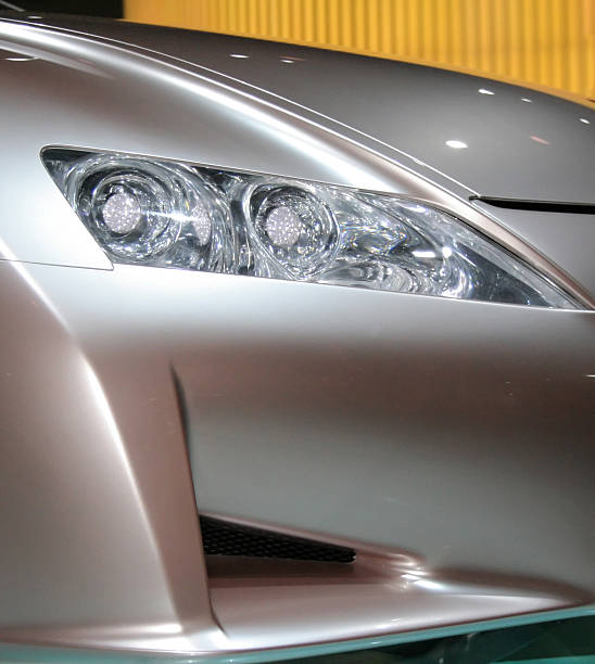 istock Front view of a sports car concept 92109037