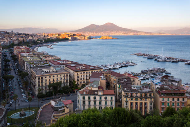 istock Naples, scenic view from a Posillipo terrace 921095506