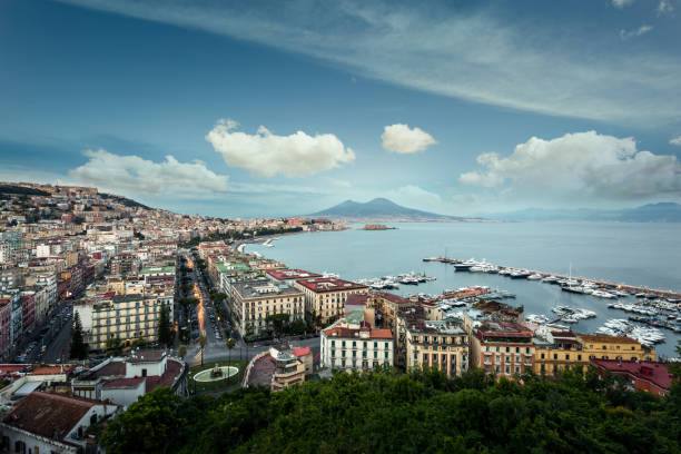 istock Naples, scenic view from a Posillipo terrace 921096258