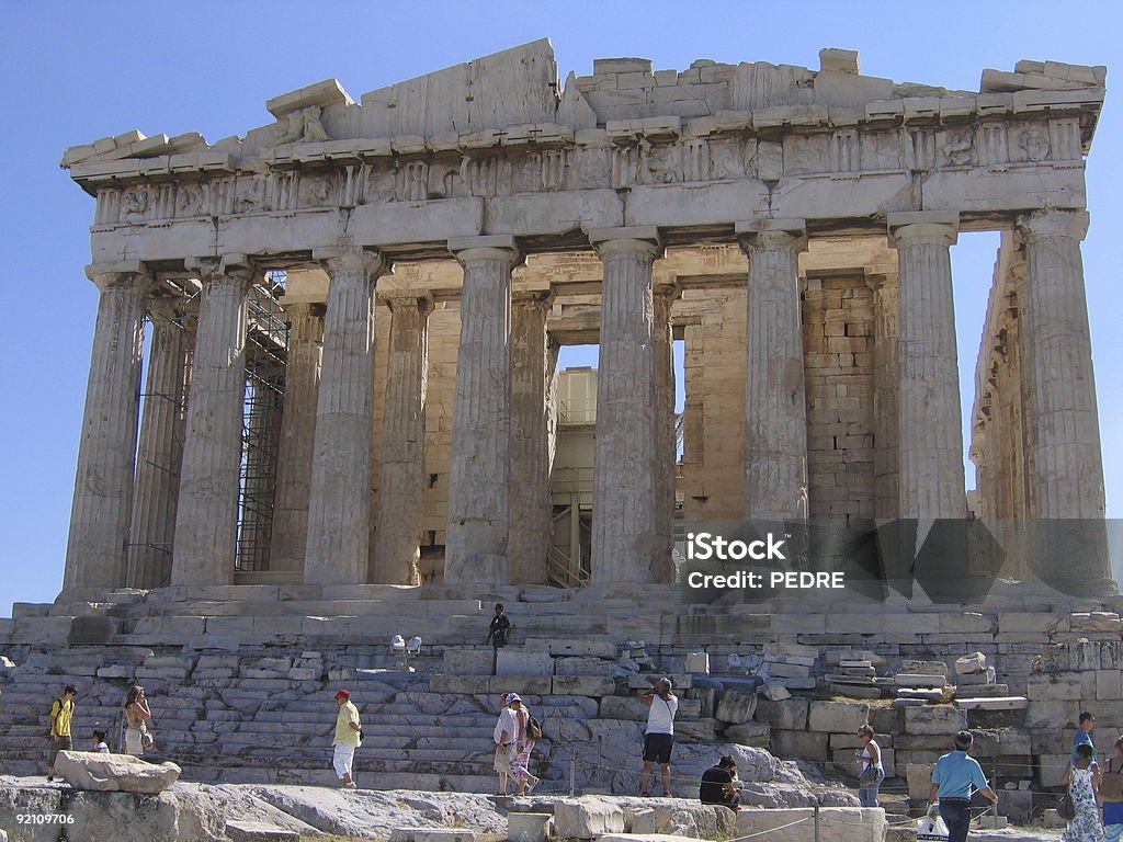 Partenón - Foto de stock de Acrópolis - Atenas libre de derechos