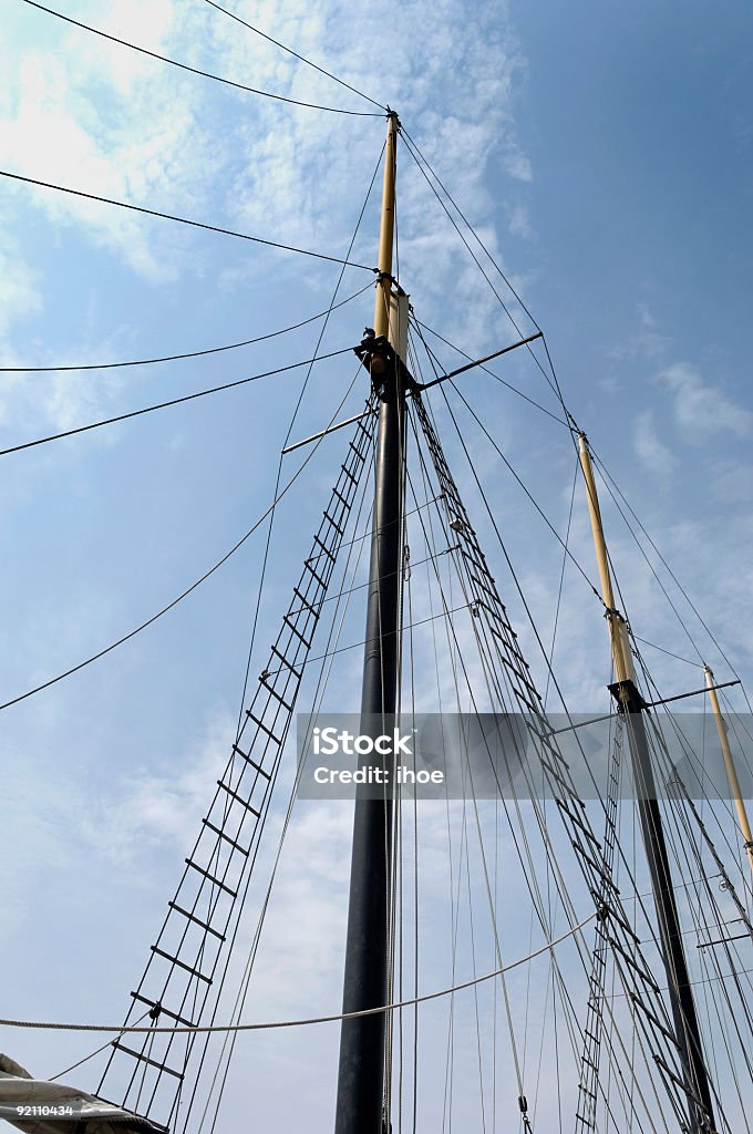 Mastros de Barca - Royalty-free Alto - Descrição Física Foto de stock