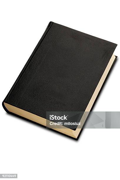 Um Livro - Fotografias de stock e mais imagens de Cor preta - Cor preta, Educação, Figura para recortar